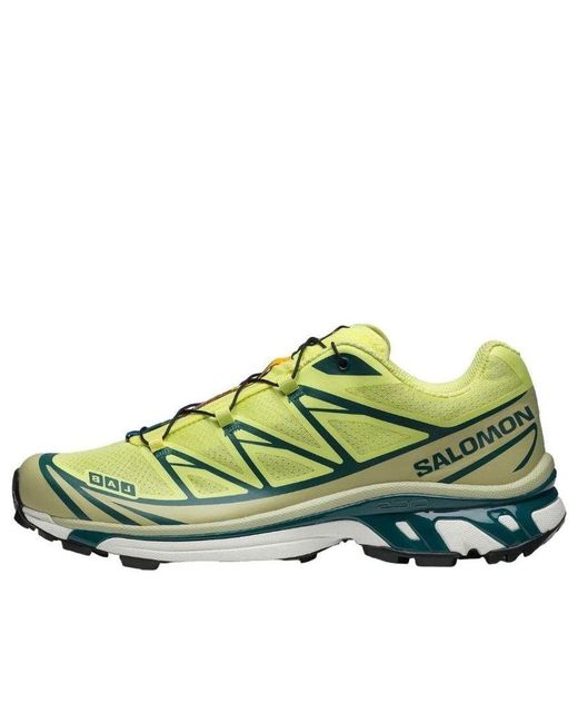 Salomon Green Xt-6 'Lime' for men