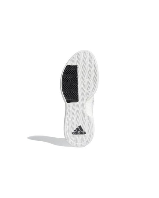 Adidas White Marquee Boost Low Metallic' for men
