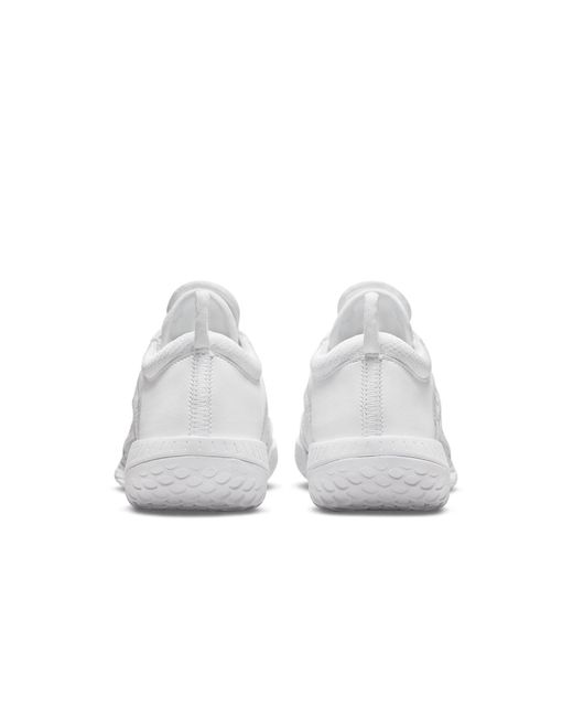 Nike White (Wmns) Court Zoom Nxt Metallic'