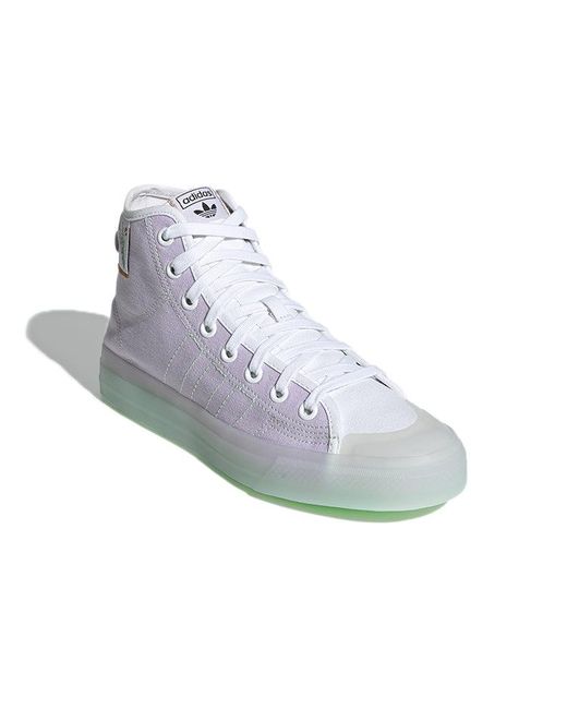 Adidas Blue Nizza Hi Rf 'Grape'