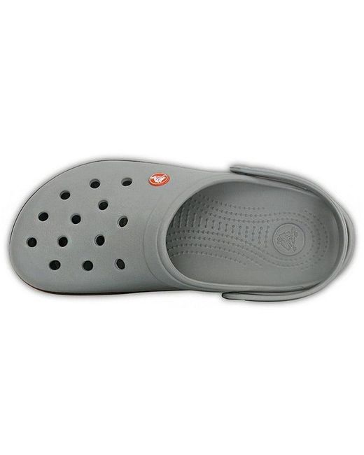 CROCSTM Gray Crocband Clog for men