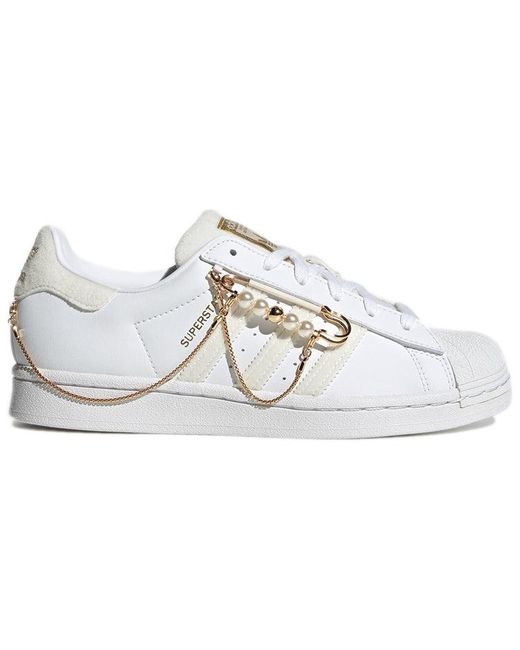 Adidas White (Wmns) Originals Superstar Skate Shoes