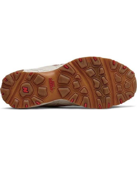 New Balance Brown Ml801 D Wide for men