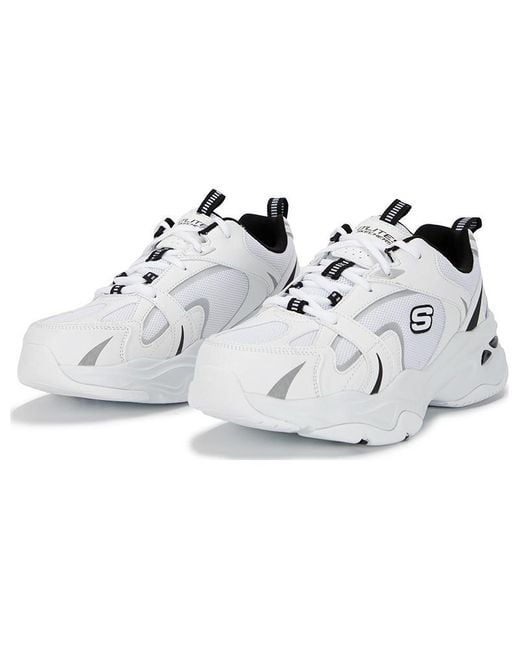 Skechers White (Wmns) D'Lites 4.0