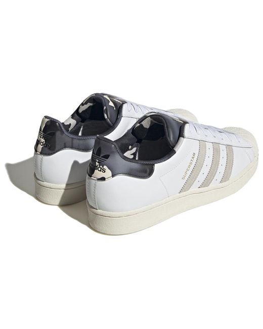 Adidas White Originals Superstar 'Chalk' for men