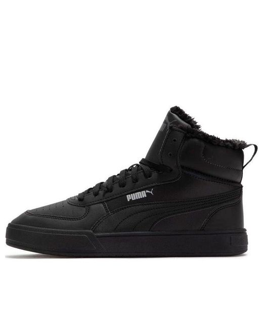 PUMA Black Caven Mid Wtr for men
