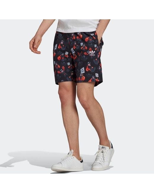 Adidas Blue Casual Cozy Sports Shorts for men