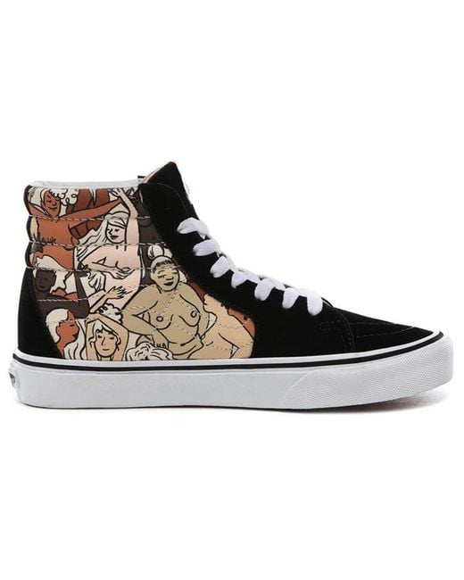 Vans Black Sk8-Hi 'Breast Cancer Awareness' for men