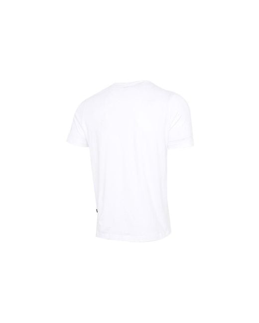 PUMA White Polyester T-Shirt for men