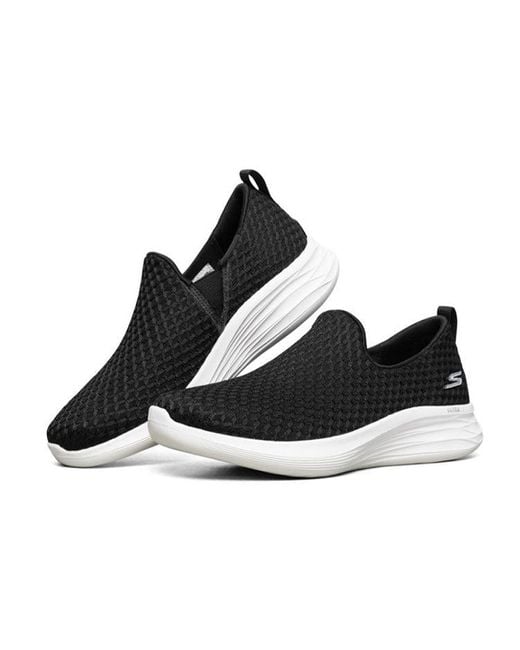 Skechers Black (Wmns) You Wave Sports Shoes
