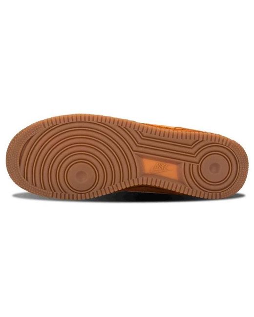 Nike Orange Air Force 1 Low 'Savage Beast' for men