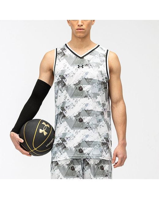Under Armour Gray Basketball Jerseys for men