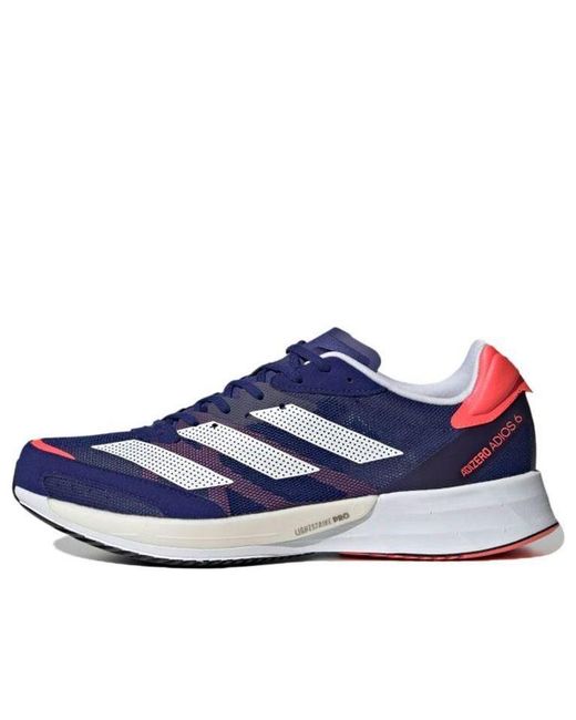 Adidas Blue Adizero Adios 6 'Legacy' for men
