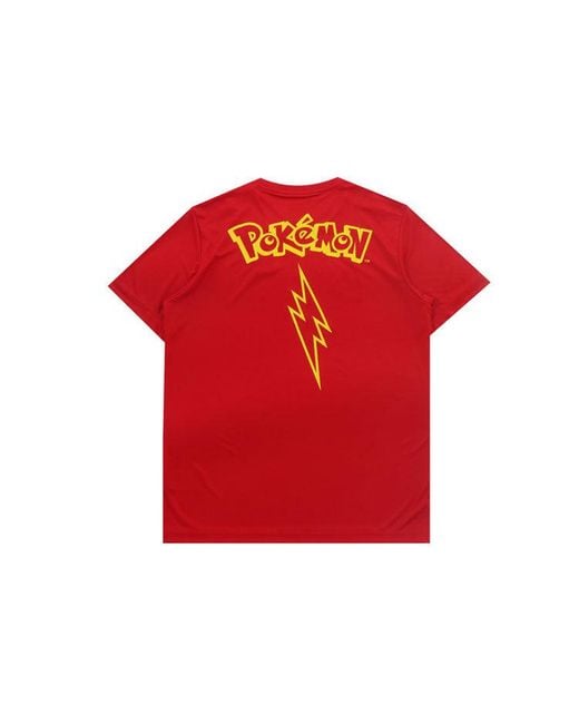 Adidas Red X Pokmon Crossover Training Sports Short Sleeve for men