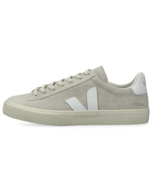 Veja Gray Campo Low-Top Sneakers 'Nature'