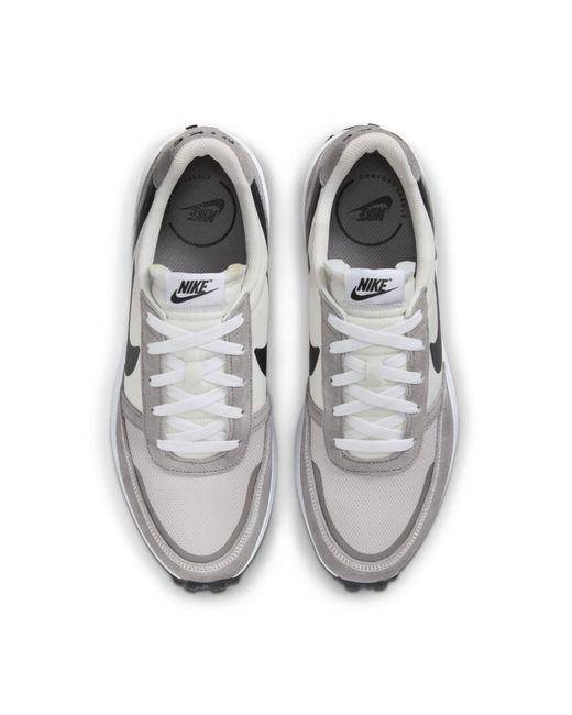 Nike White Waffle Nav 'Flat Pewter' for men