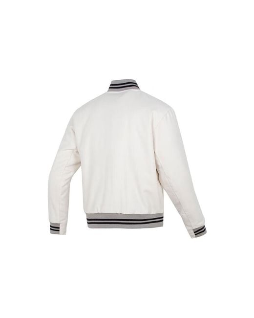 Nike White Varsity Jacket for men