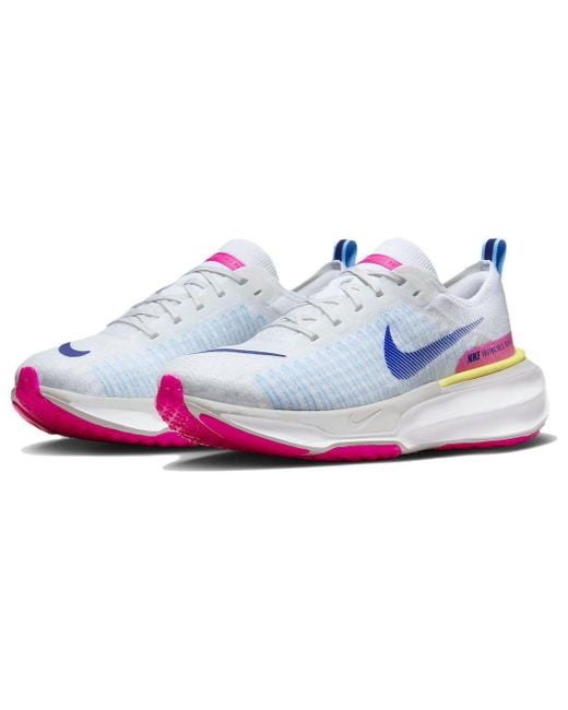 Nike White Zoomx Invincible Run Flyknit 3 'Resolutions' for men