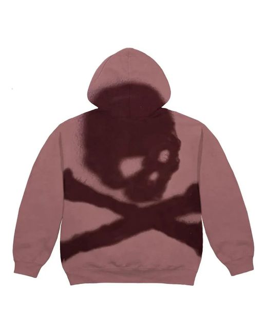 Travis Scott Purple Cactus Jack S22 For Mastermind Skull Zip Up Hoodie 'Washed' for men