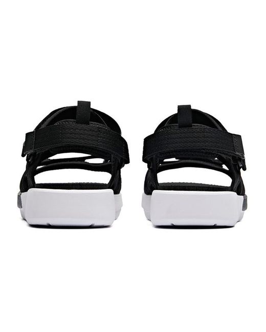 Anta Black Life Collection Sandals for men