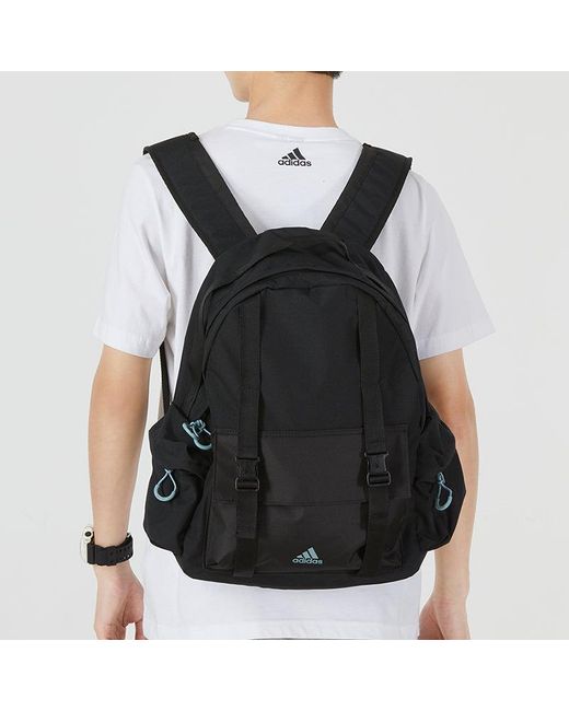 Adidas Black Cxplr Bp Athleisure Casual Sports Backpack Schoolbag