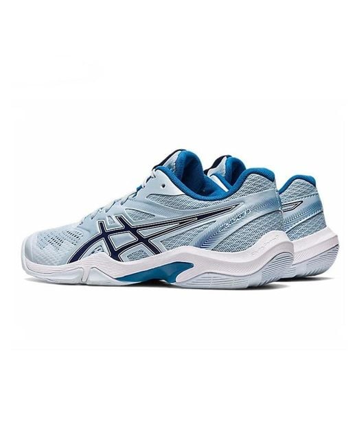Asics Blue Blade 8 Court Shoes