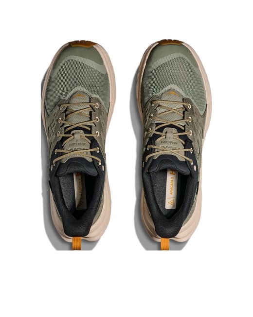 Hoka One One Brown Anacapa 2 Low Gore-Tex 'Sea Moss Oatmeal' for men