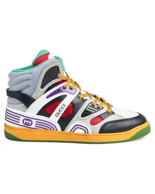 Gucci Multicolor Basket Sneaker for men
