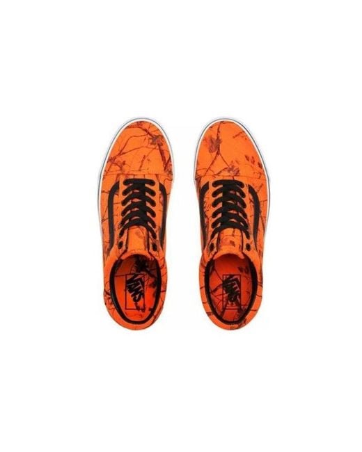 Vans Brown Realtree X Old Skool 'Blaze Camo' for men