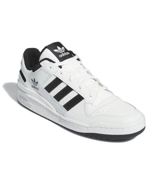 Adidas White Forum Low Cl for men