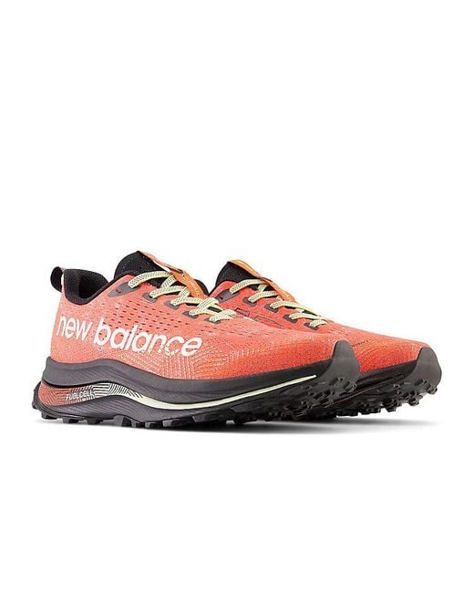 New Balance Red Fuelcell Supercomp Trail 'Neon' for men