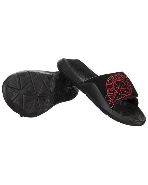 Nike Black Hydro 7 Slide 'University' for men