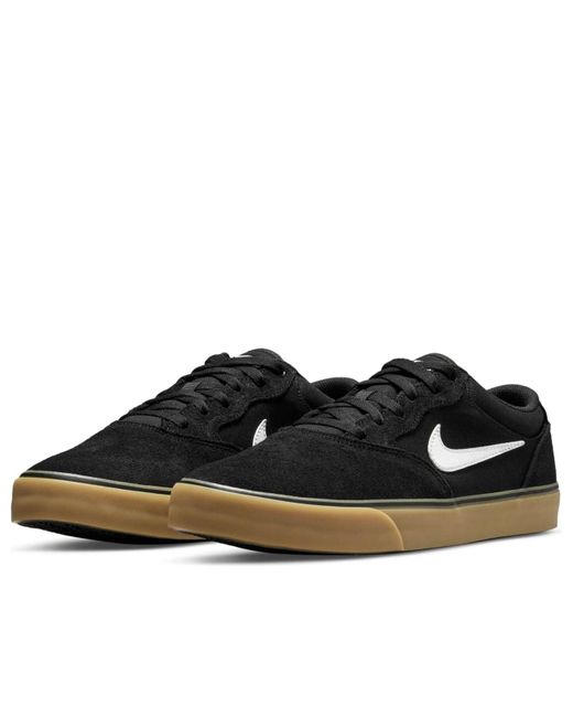Nike Black Chron 2 Sb Gum Light' for men