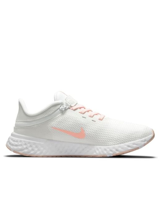 Nike White (Wmns) Revolution Flyease 'Summit Crimson Bliss'
