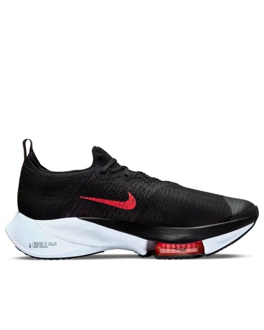 Nike Black Air Zoom Tempo Next% Road Running Shoes for men