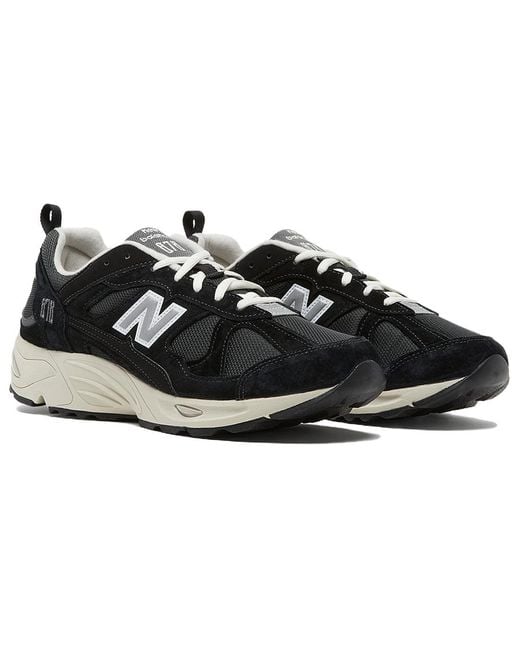 New Balance Black 878 Running Sneakers for men
