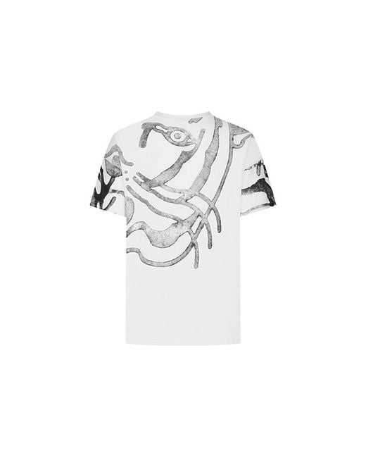 KENZO White Ss21 T-Shirt for men