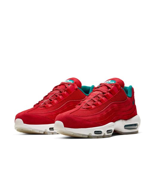 Nike Red Air Max 95 Utility Nrg 'Mt. Fuji' for men