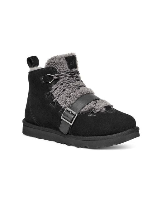 Ugg Black Dune Mini Shearling Boot for men