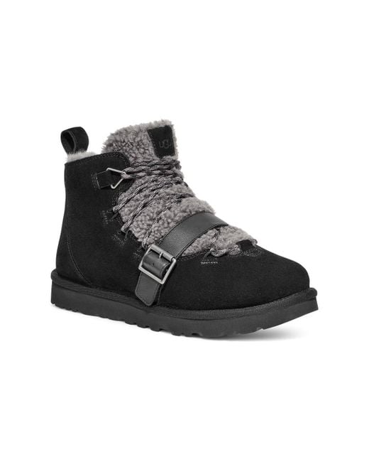 Ugg Black Dune Mini Shearling Boot for men