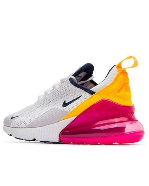 Nike White Womens Air Max 270 Shoes