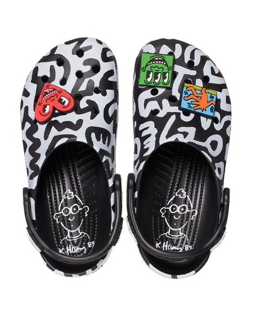 CROCSTM Blue X Keith Haring Classic Clog for men