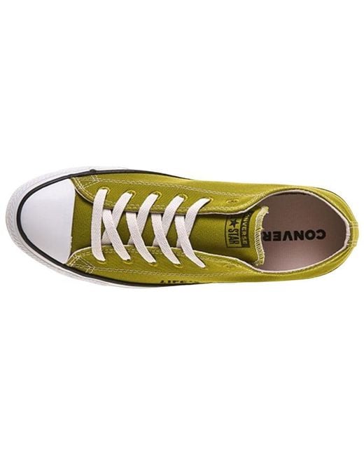 Converse Green Renew Chuck Taylor All Star Low 'Life's Too Short To Waste' for men