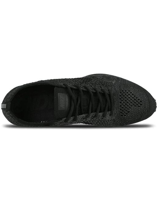 Nike Black Flyknit Racer 'Triple' for men