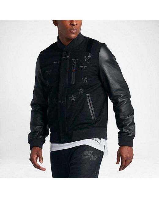 Nike Black Destroyer Jacket Pattern Windproof Stay Warm for men