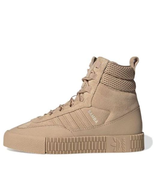 Adidas Brown (Wmns) Samba Boot 'Pale Nude'