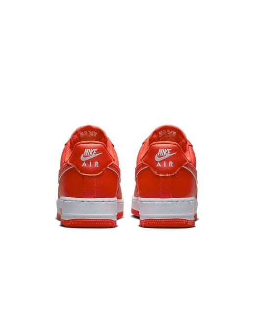 Nike Red Air Force 1 '07 'Picante' for men