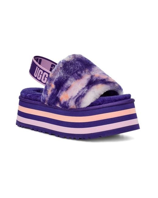 Ugg Purple (Wmns) Disco Marble Slide Night'