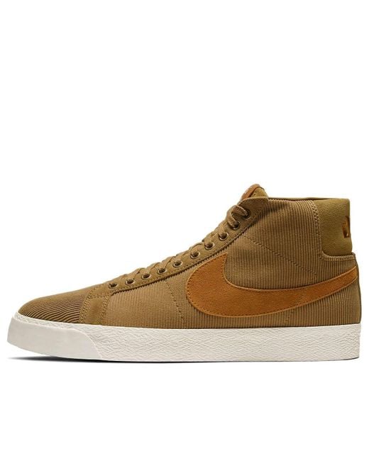 Nike Brown Oski X Blazer Mid Sb Label' for men