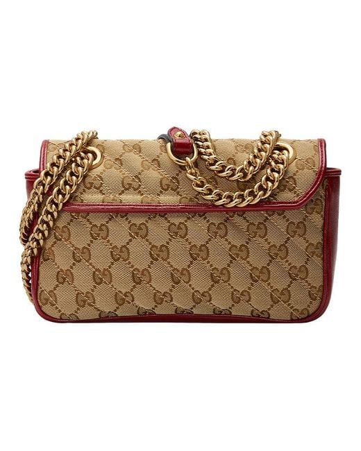 Gucci Brown (Wmns) Gg Marmont Mini Color Combination